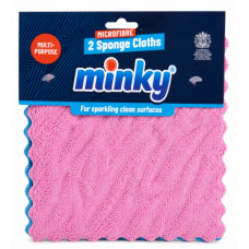 Серветки-губки з мікрофібри Minky Sponge Cloths, 2 шт